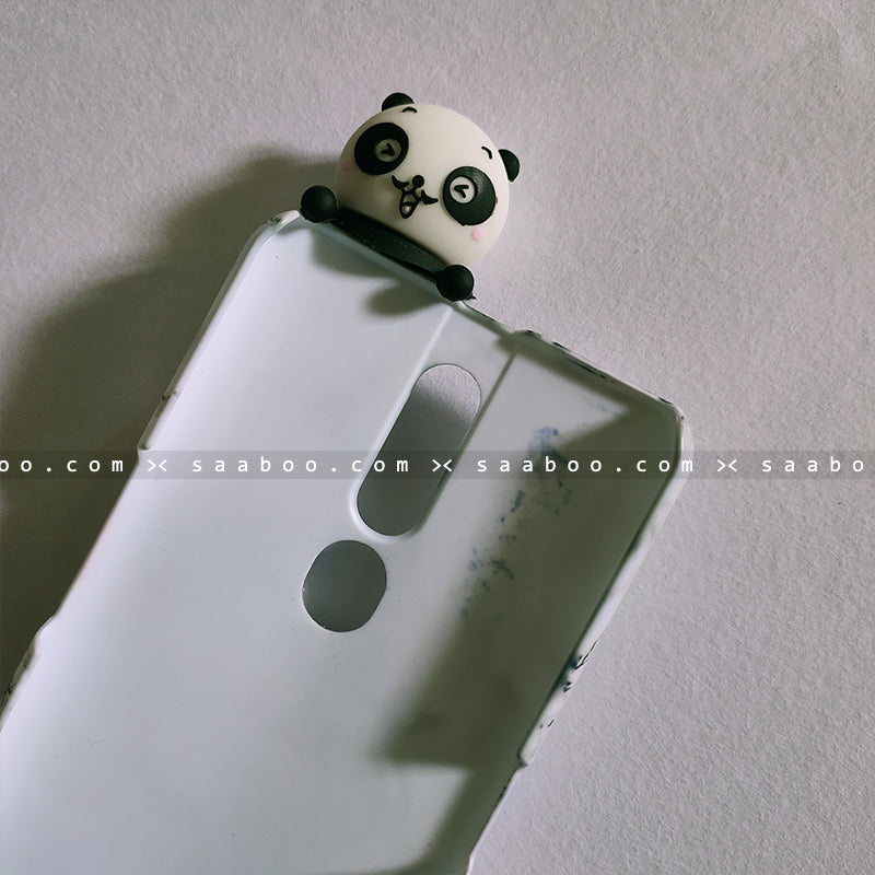 Toy Case - saaboo - Panda Toy and Pandas Marble Name Case