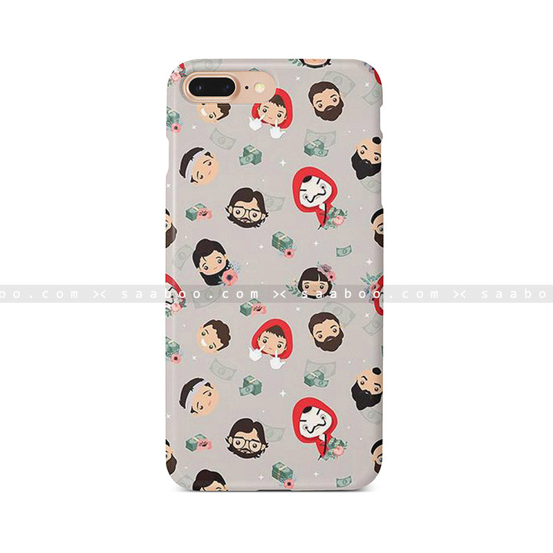 Money Heist All Faces Case