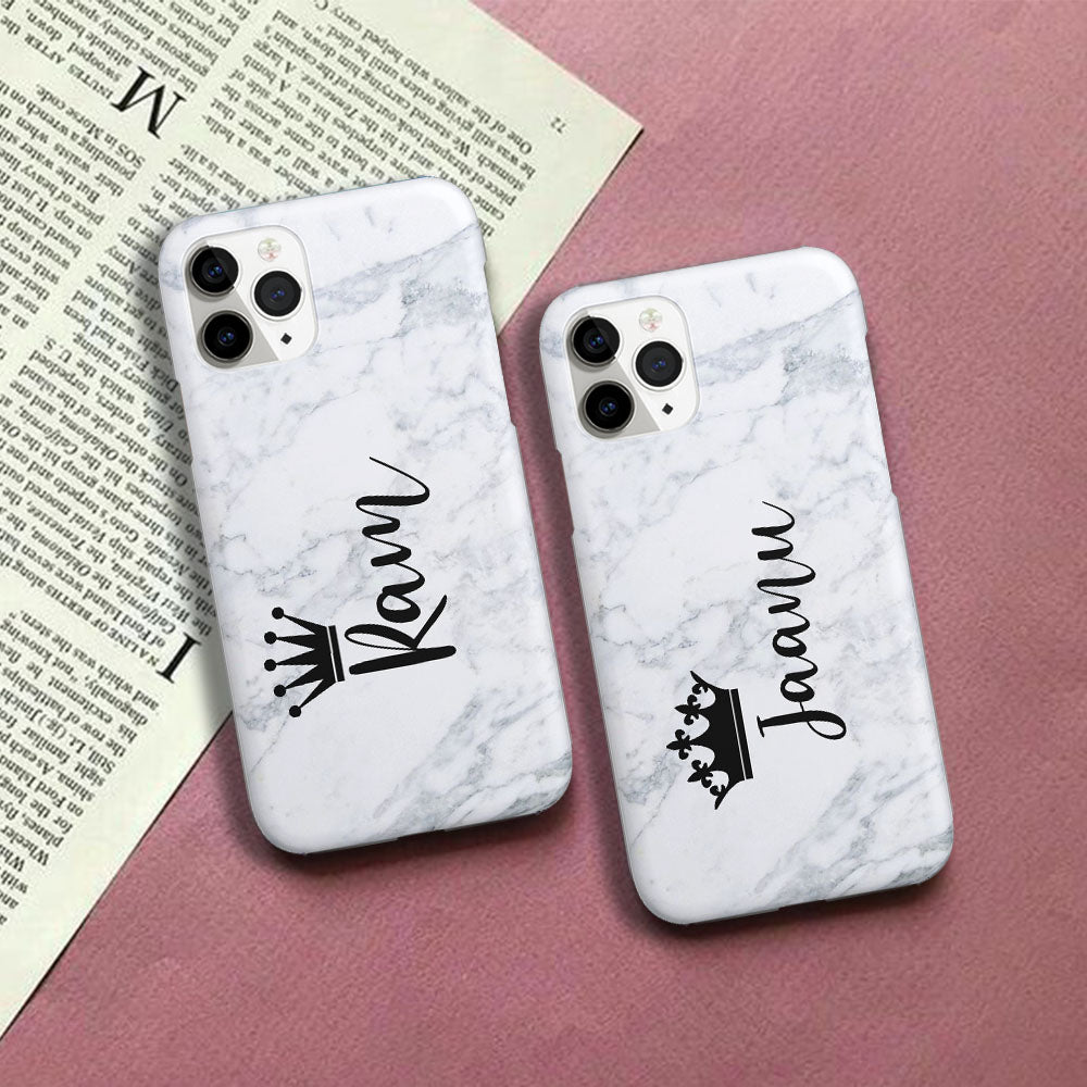 King Queen Name Case