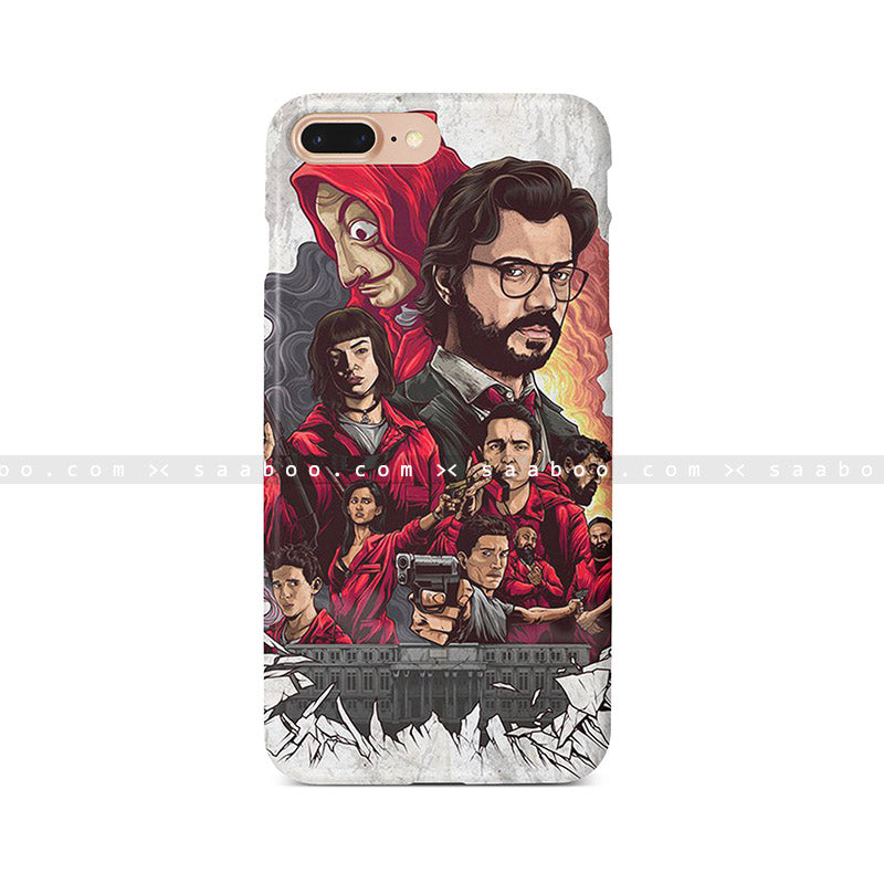 Money Heist Gang Art Case