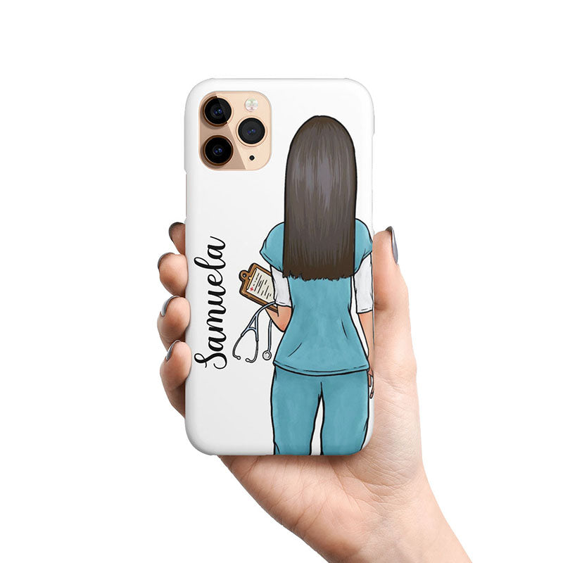 Dr Student Stethoscope Print Case With Name