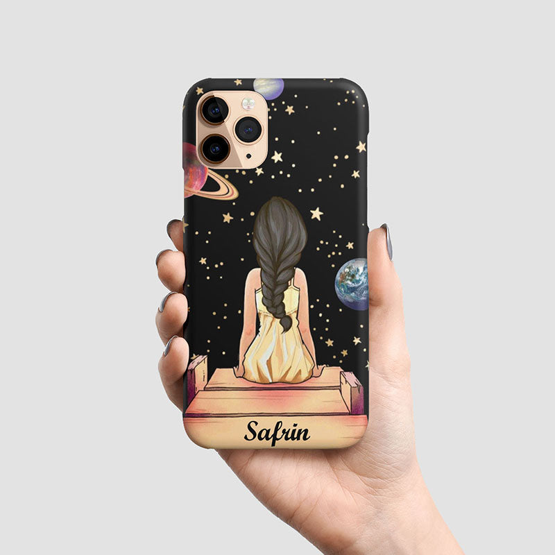 Universe Stellar Galaxy Girl
