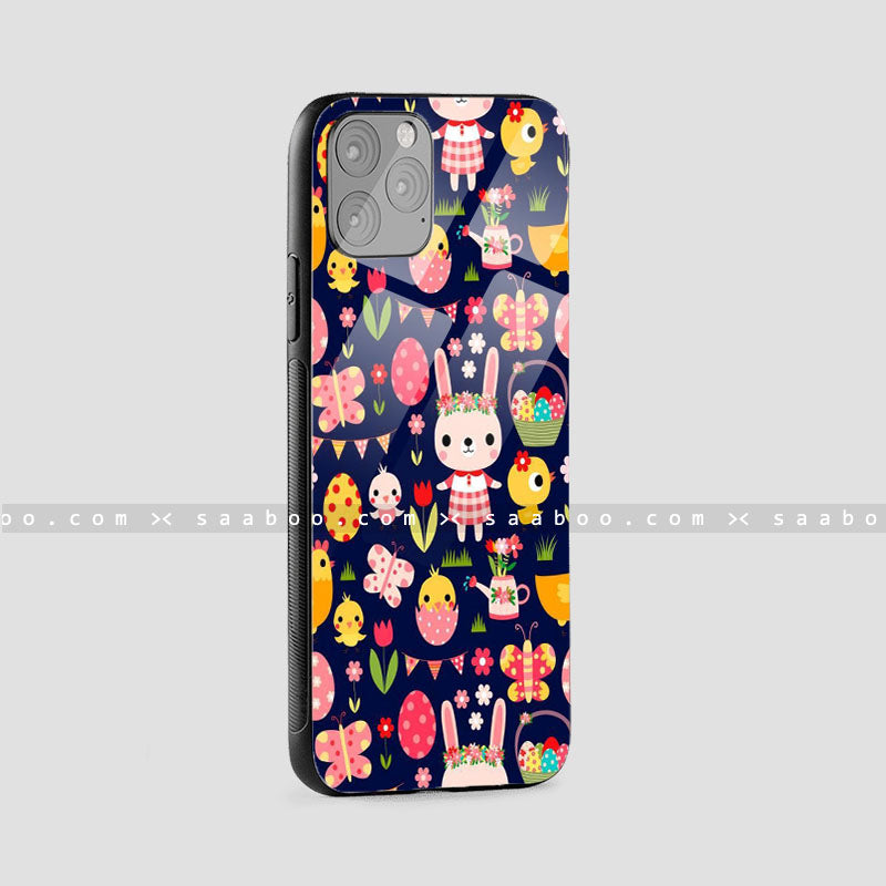 Glossy Protective Case With Miniatures