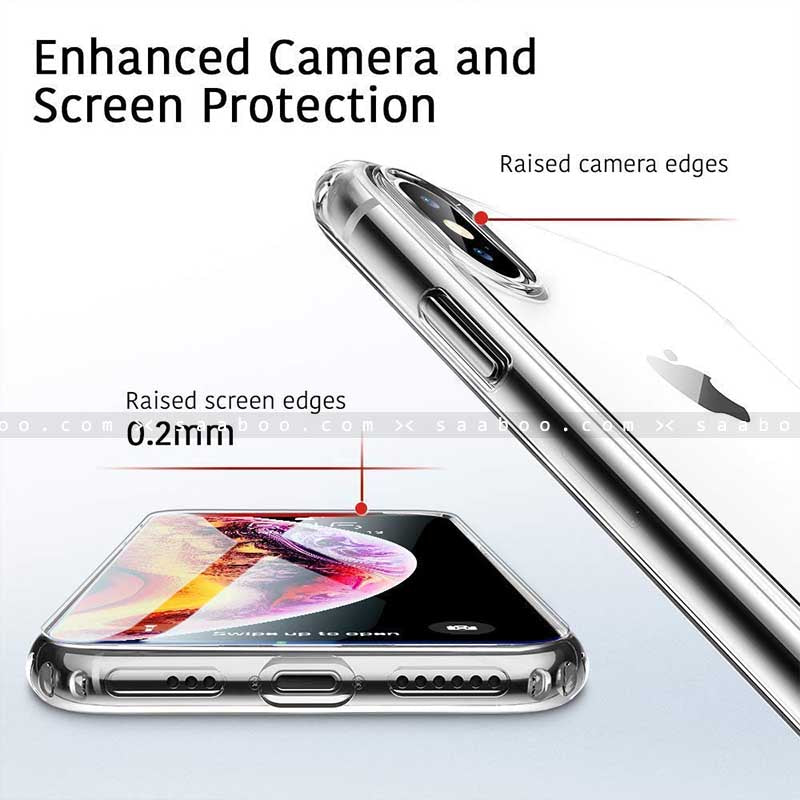 Transparent Clear Soft Silicone Case
