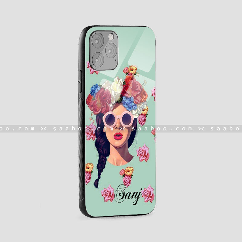 Glossy Protective Case With Beauty Name