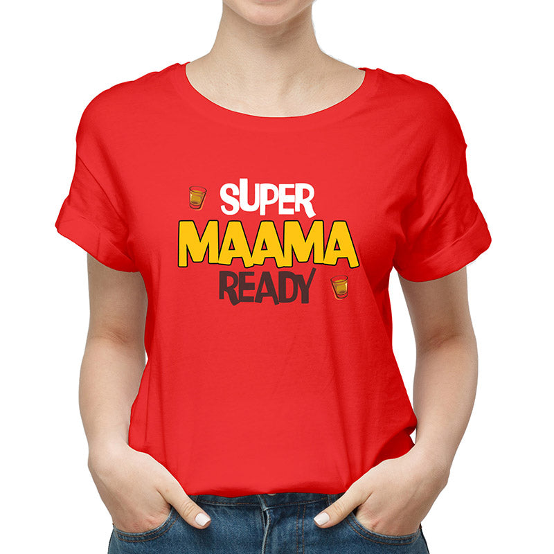 Super maama ready Red Unisex T-Shirt