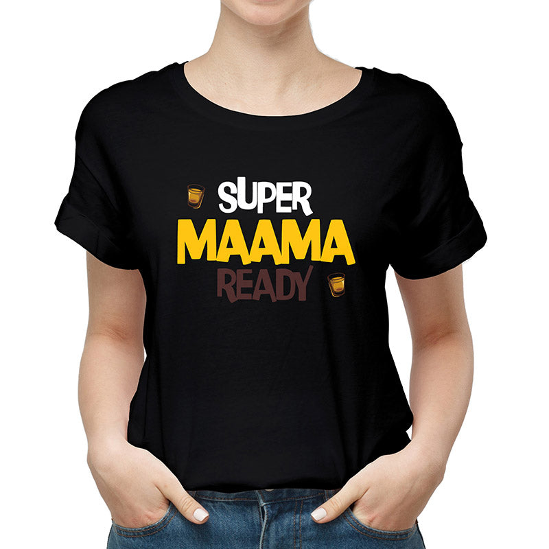 Super maama ready black Unisex T-Shirt