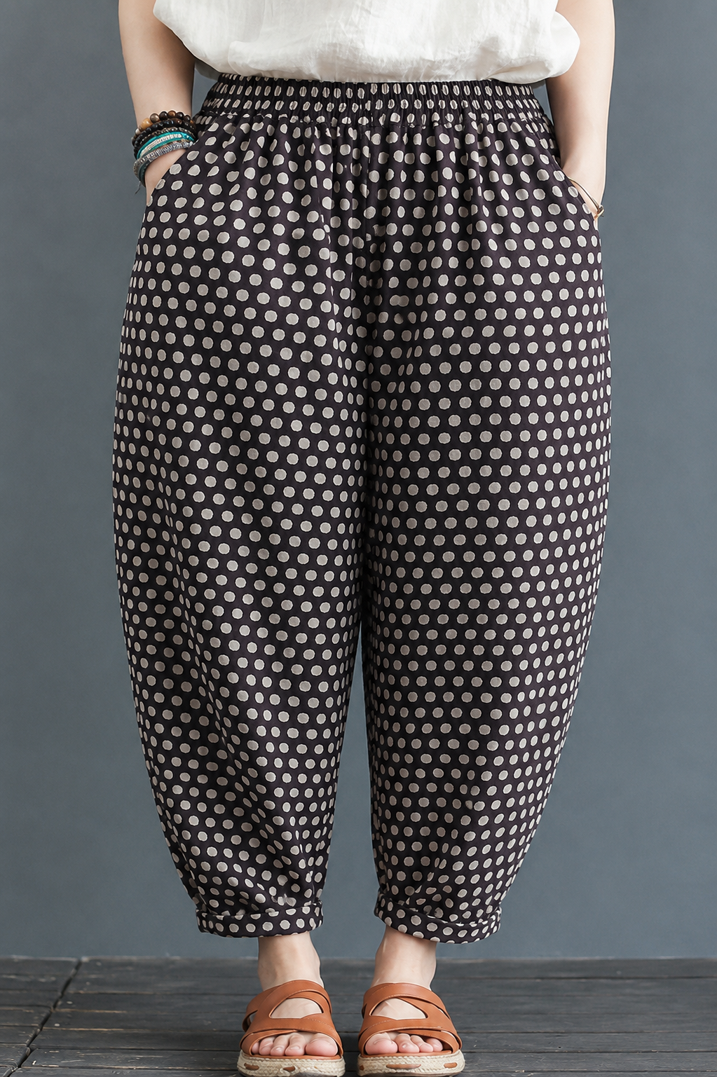 Women's Cotton Printed Pants – Everyday Cotton Comfort