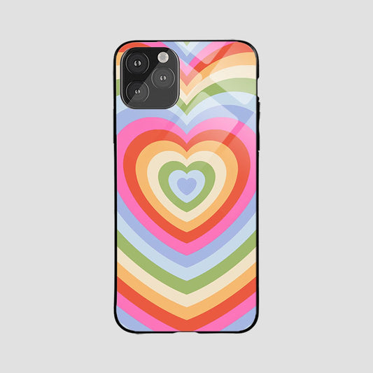 Rainbow Heart Designer Protective Case