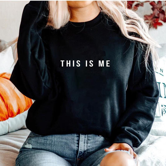 This Is Me Printed Unisex Oversized Sweatshirt