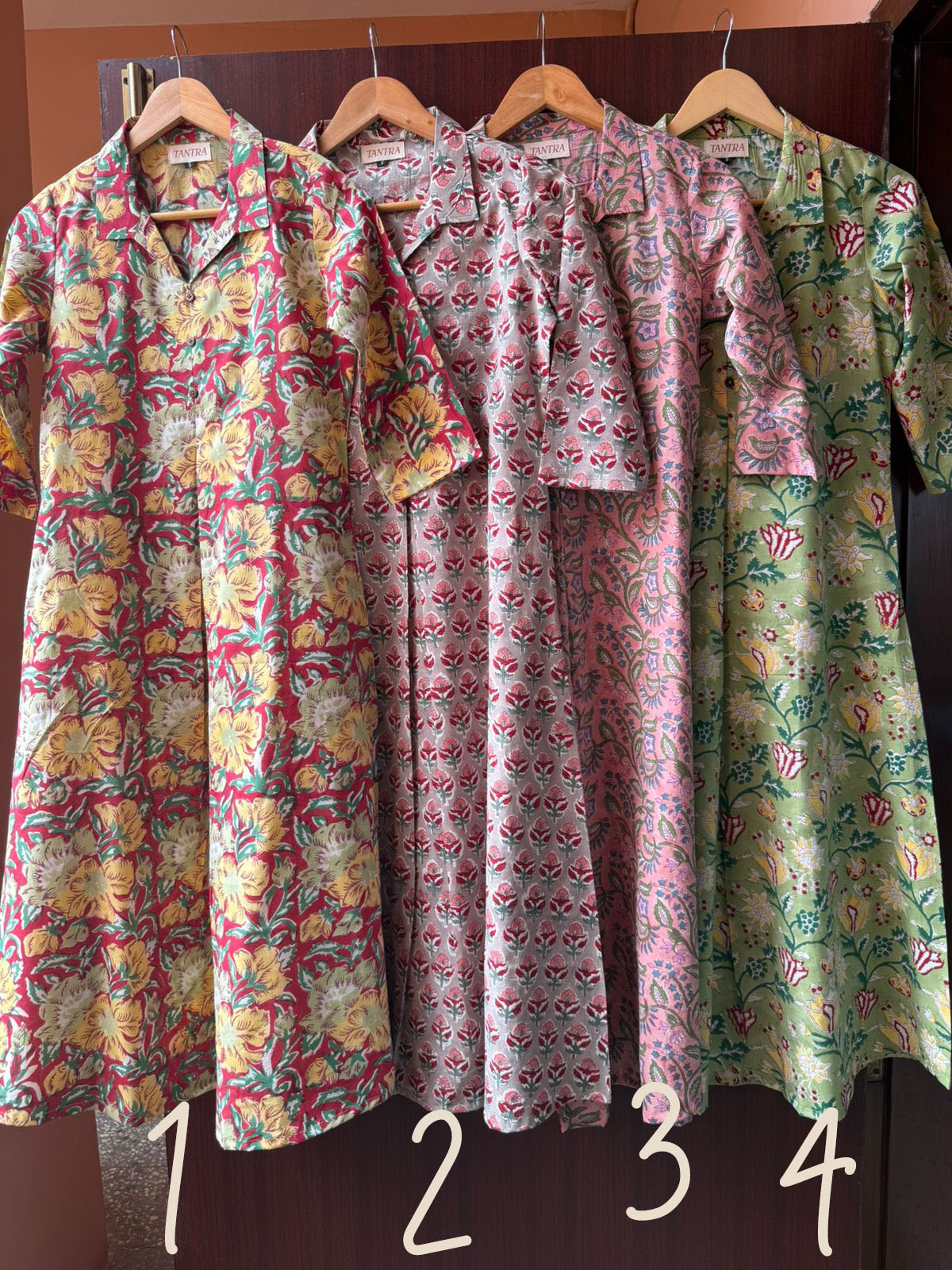 Pure jaipur Cotton Aline Kurti
