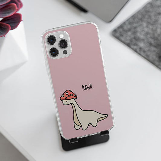 Cute Rawr Printed Silicone case