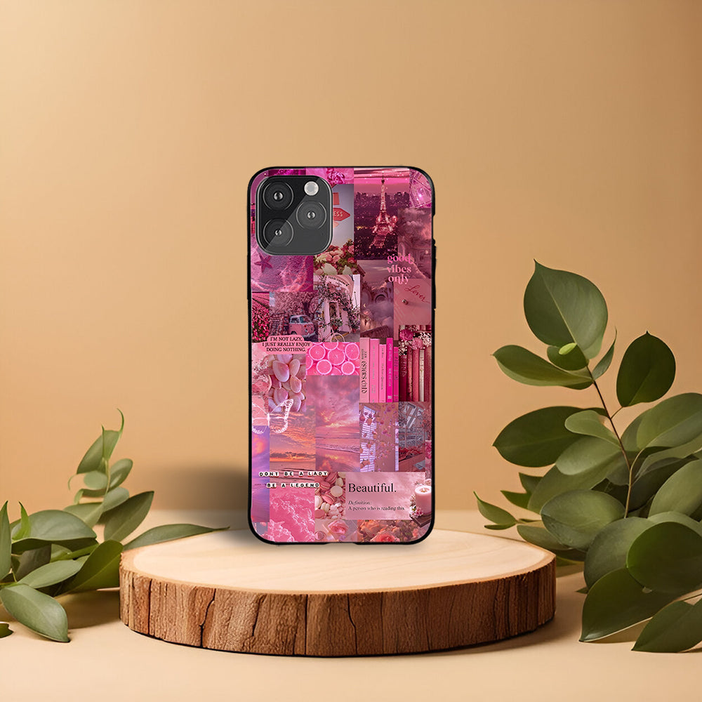 Fuchsia fantasy Printed Girly phone Case