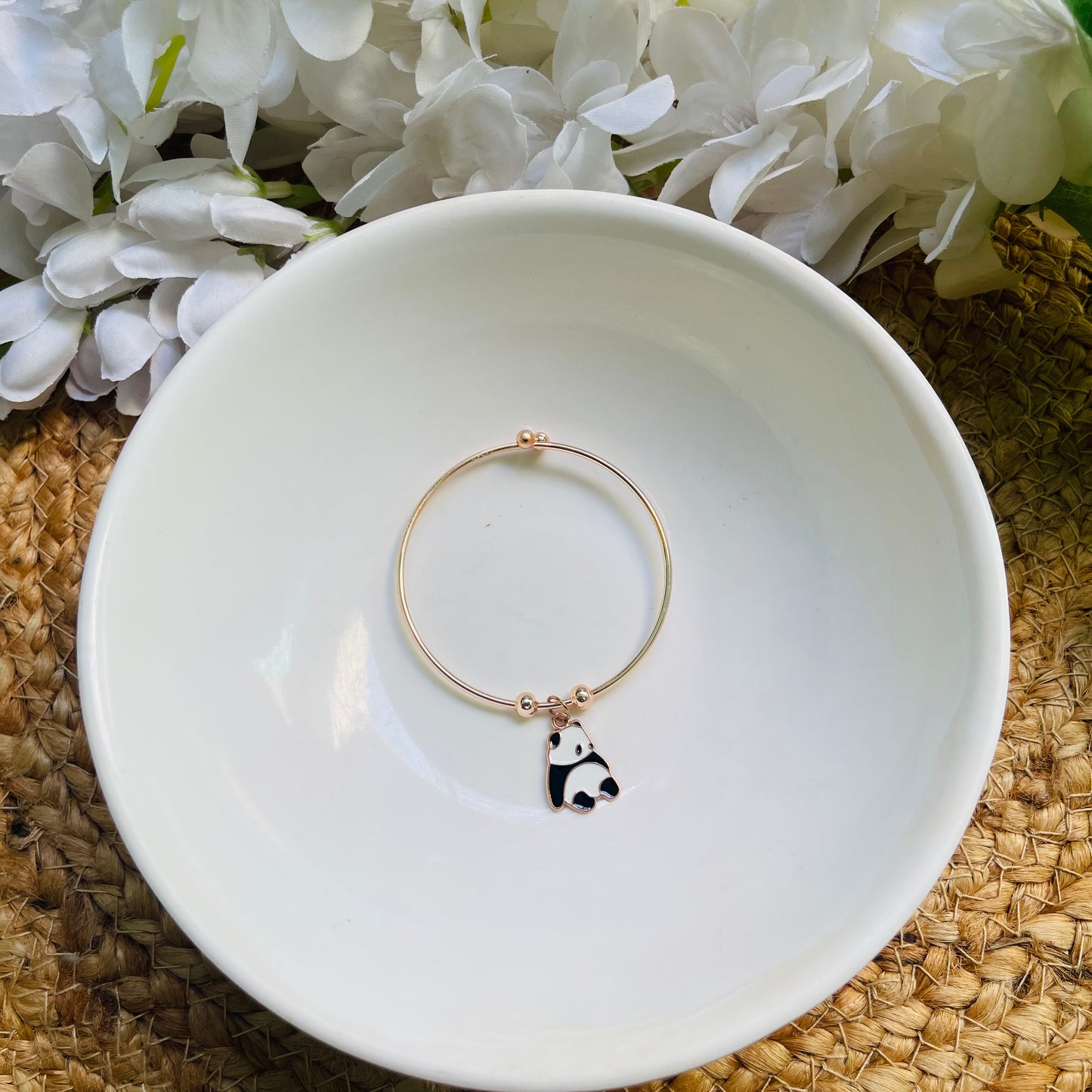 Cute Panda Charm Bracelet