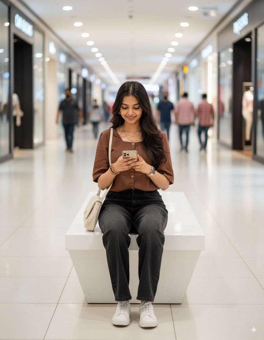 Cotton Linen Crop Top
