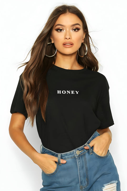 Honey Printed Unisex T-Shirt