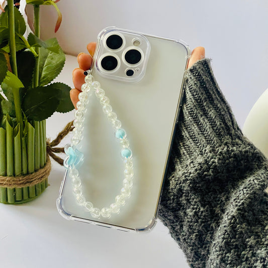 Pastel Blue Heart Charms For Phone Case