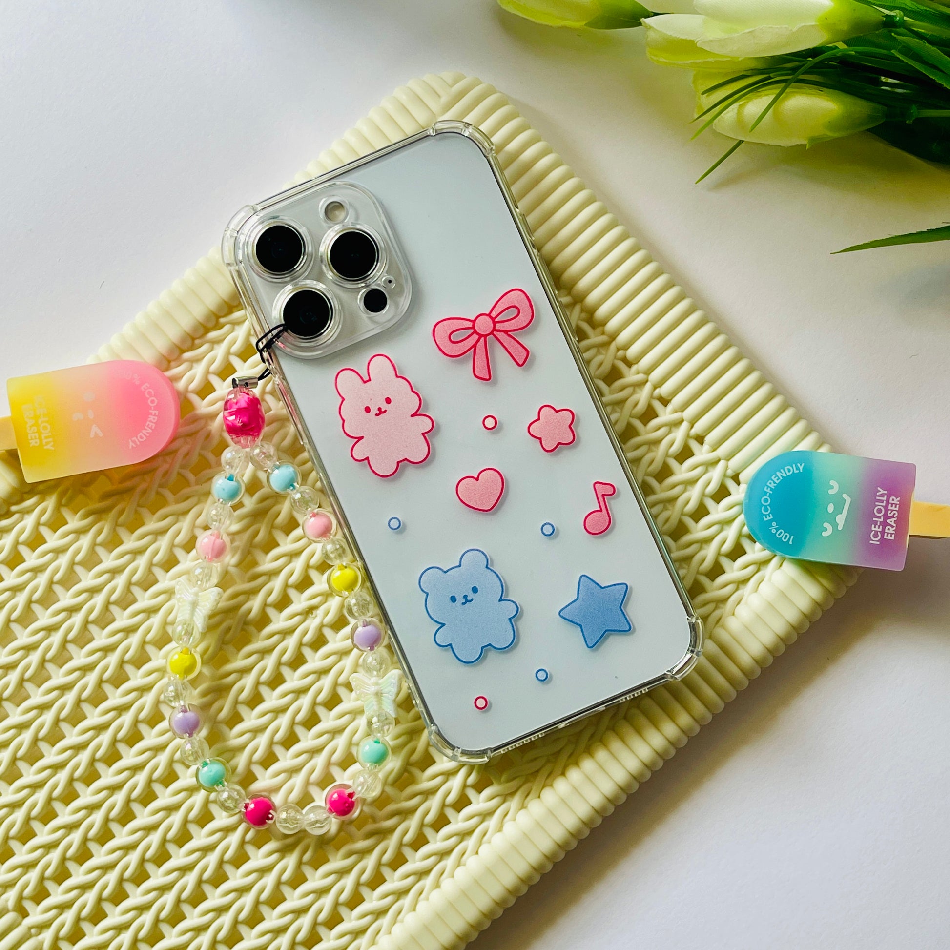 Bow Babe Charm Phone Case – S A A B O O Bow Babe Charm Phone Case – S A A B O O