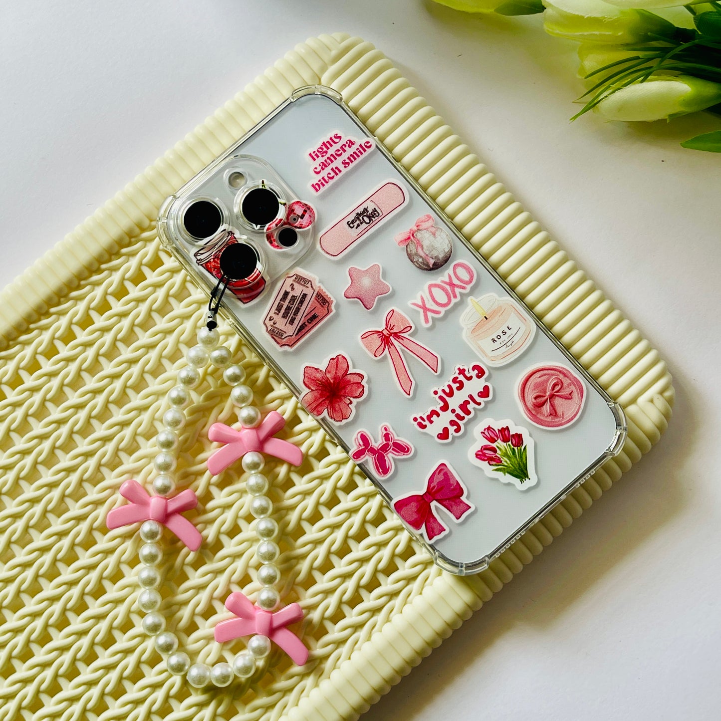 Just A Girly Thing Charm Phone Case