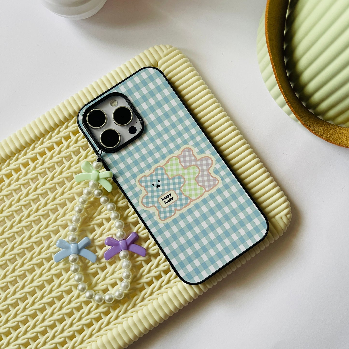 Happy Lucky With Charm Protective Phone Case
