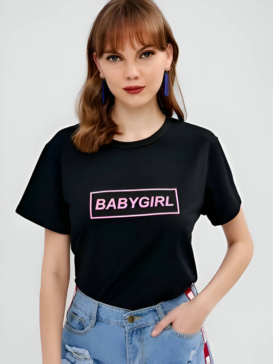 Baby Girl Printed Unisex T-Shirt