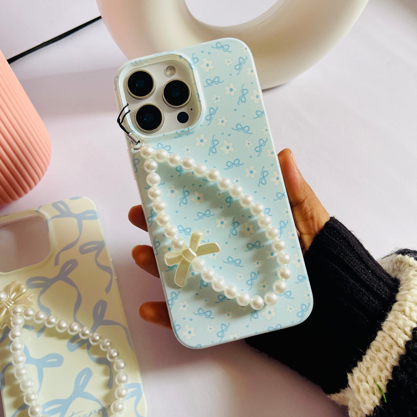 Bows & Flowers Charm Phone Case