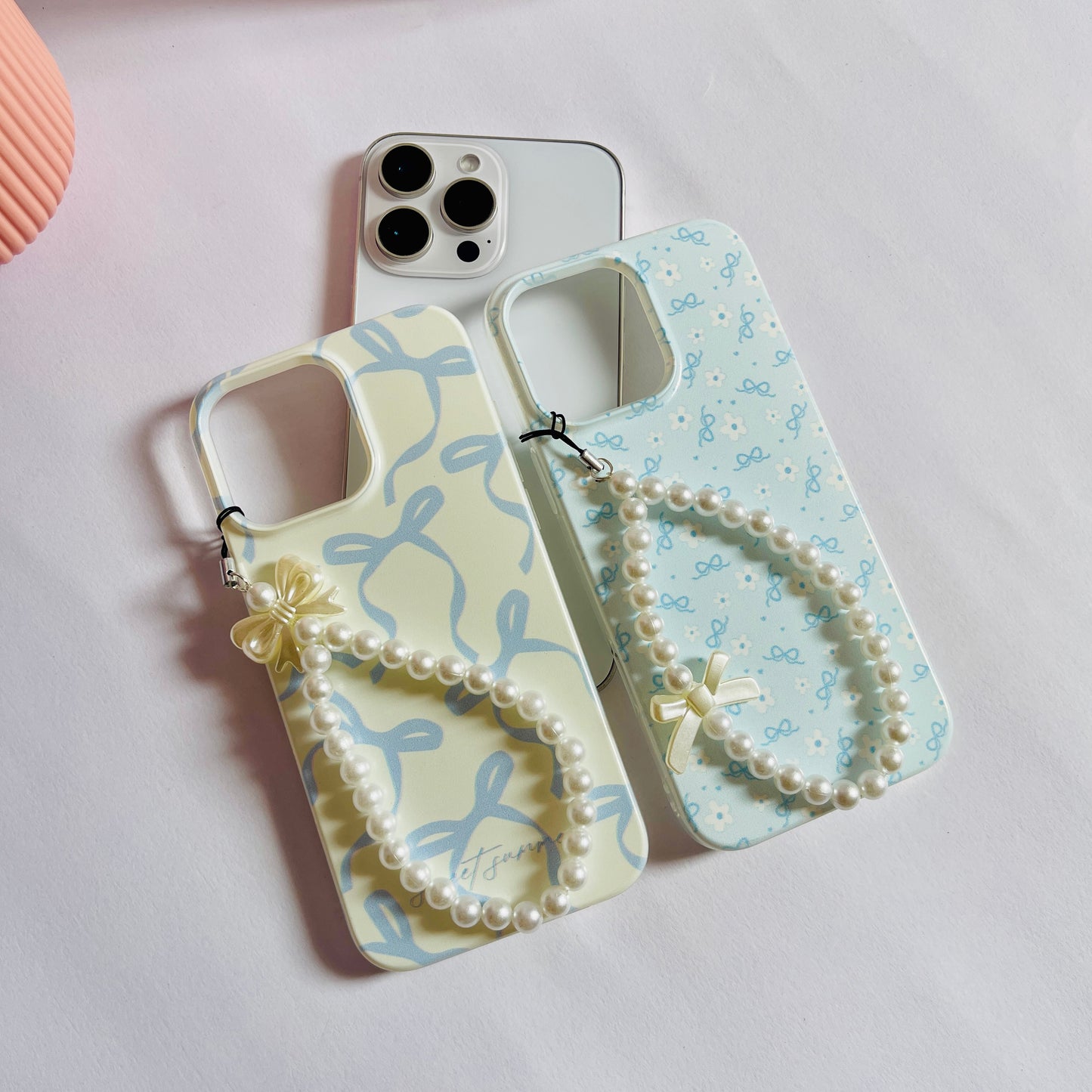 Bows & Flowers Charm Phone Case
