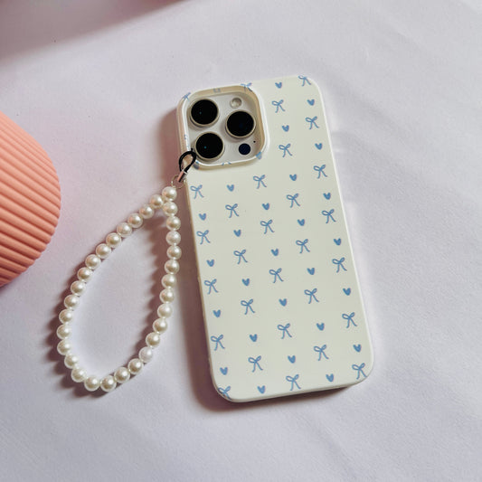 Cute Mini Bow On White Charm Phone Case