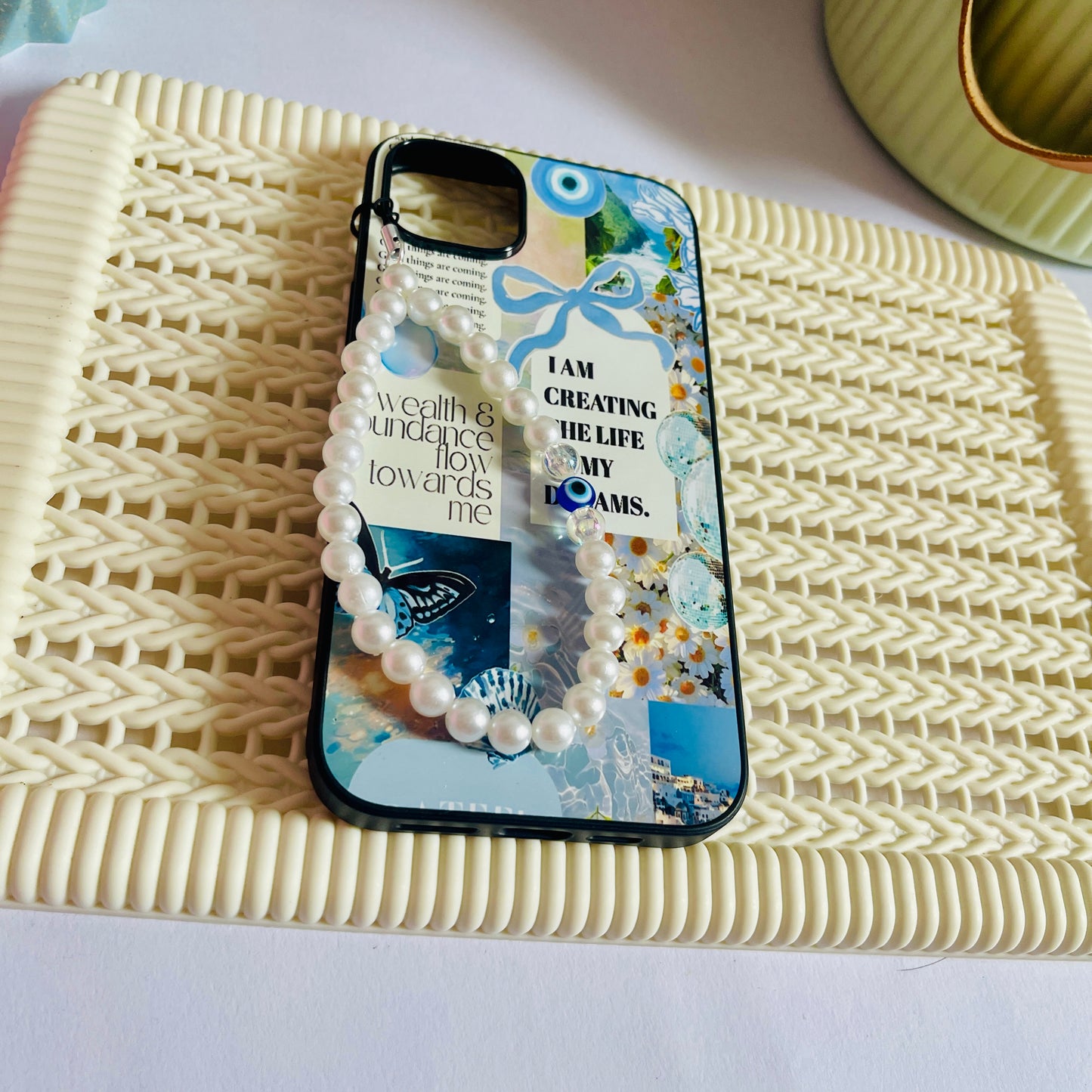 Aesthetic Evil Eye Charm Phone case For Girls
