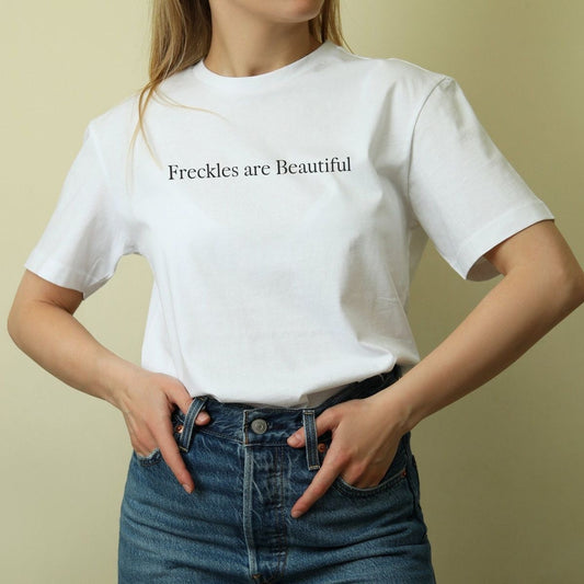 Freckles are Beautiful Printed Unisex T-Shirt