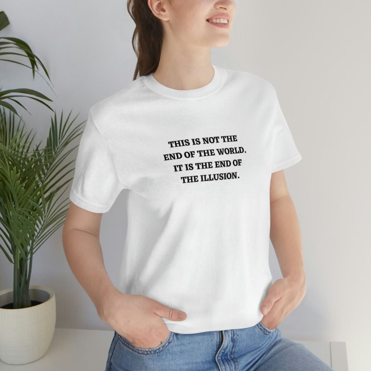 Positive Quotes Printed Unisex T-Shirt
