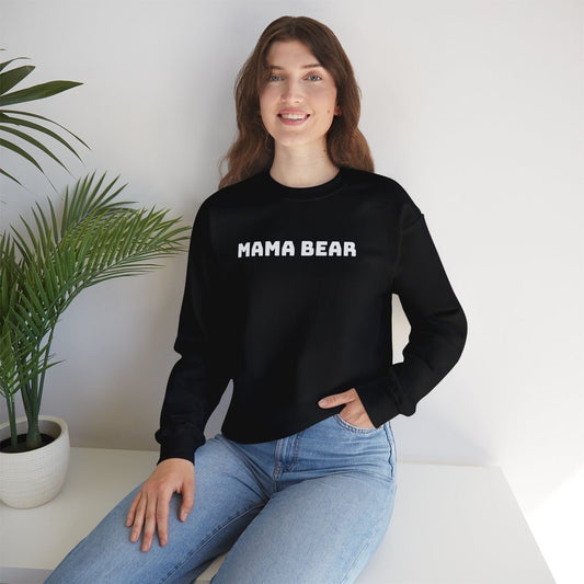 Mama Bear Printed Oversized Sweatshirt