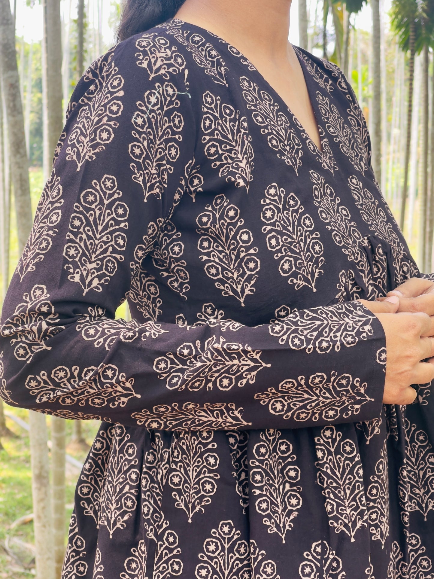 Pure Cotton Alia Cut Short Kurti