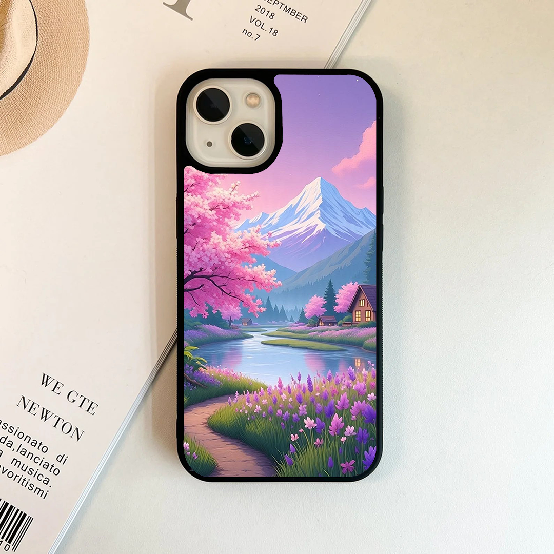 Dusk Chenille Protective Glass Case