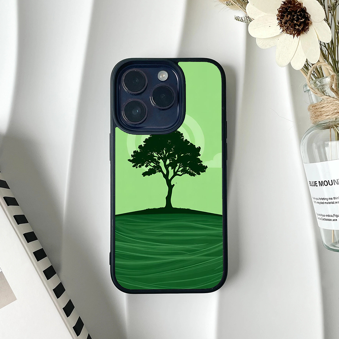 Amber Weave Protective Glass Case