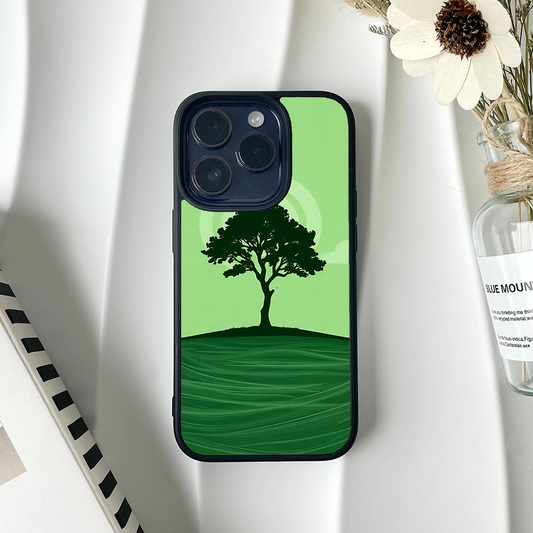 Amber Weave Protective Glass Case