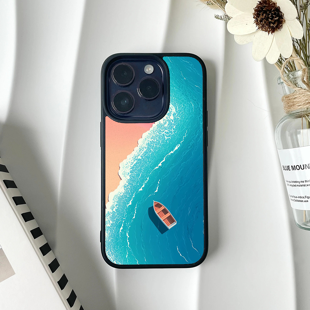 Cinnamon Weave Protective Glass Case