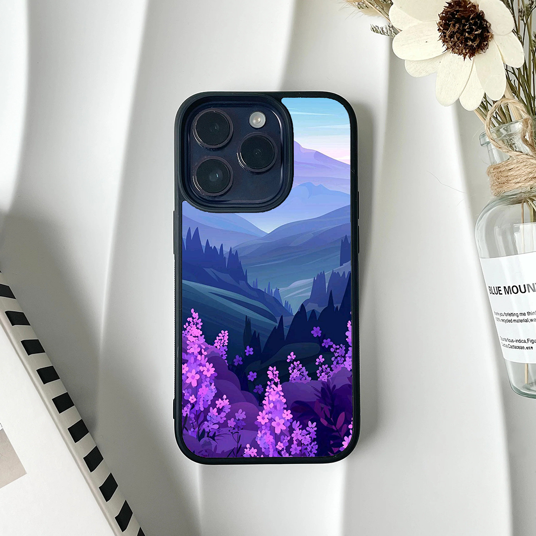 Soft-Focus Stitch Protective Glass Case