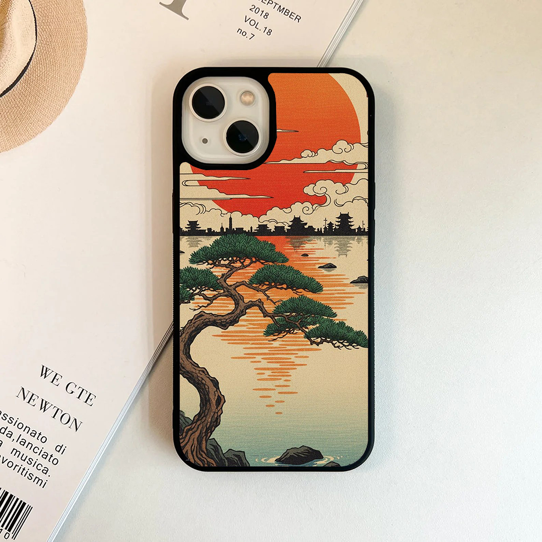 Saffron Stitch Protective Glass Case