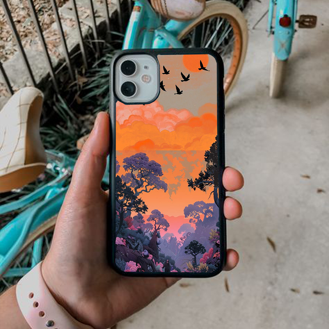 Radiant Rib Protective Glass Case