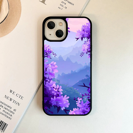 Crimson Cashmere Protective Glass Case