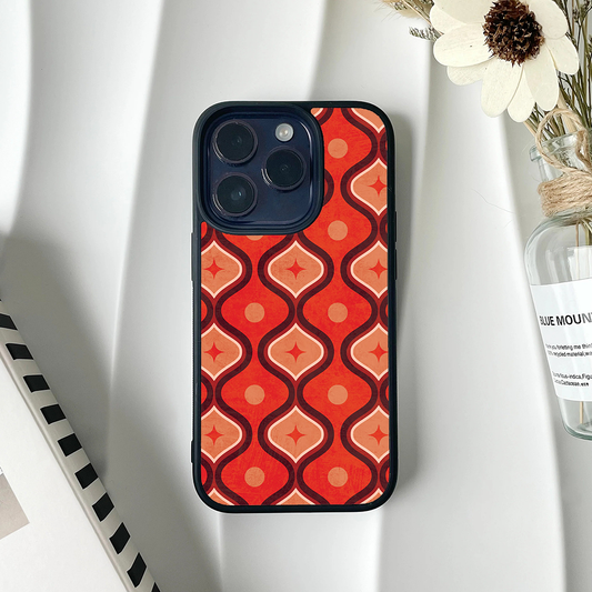 Crimson Wash Protective Glass Cases