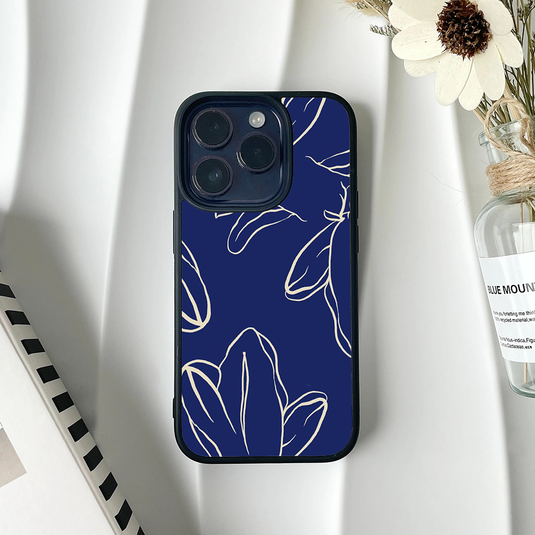 Couture Cobalt Protective Glass Case