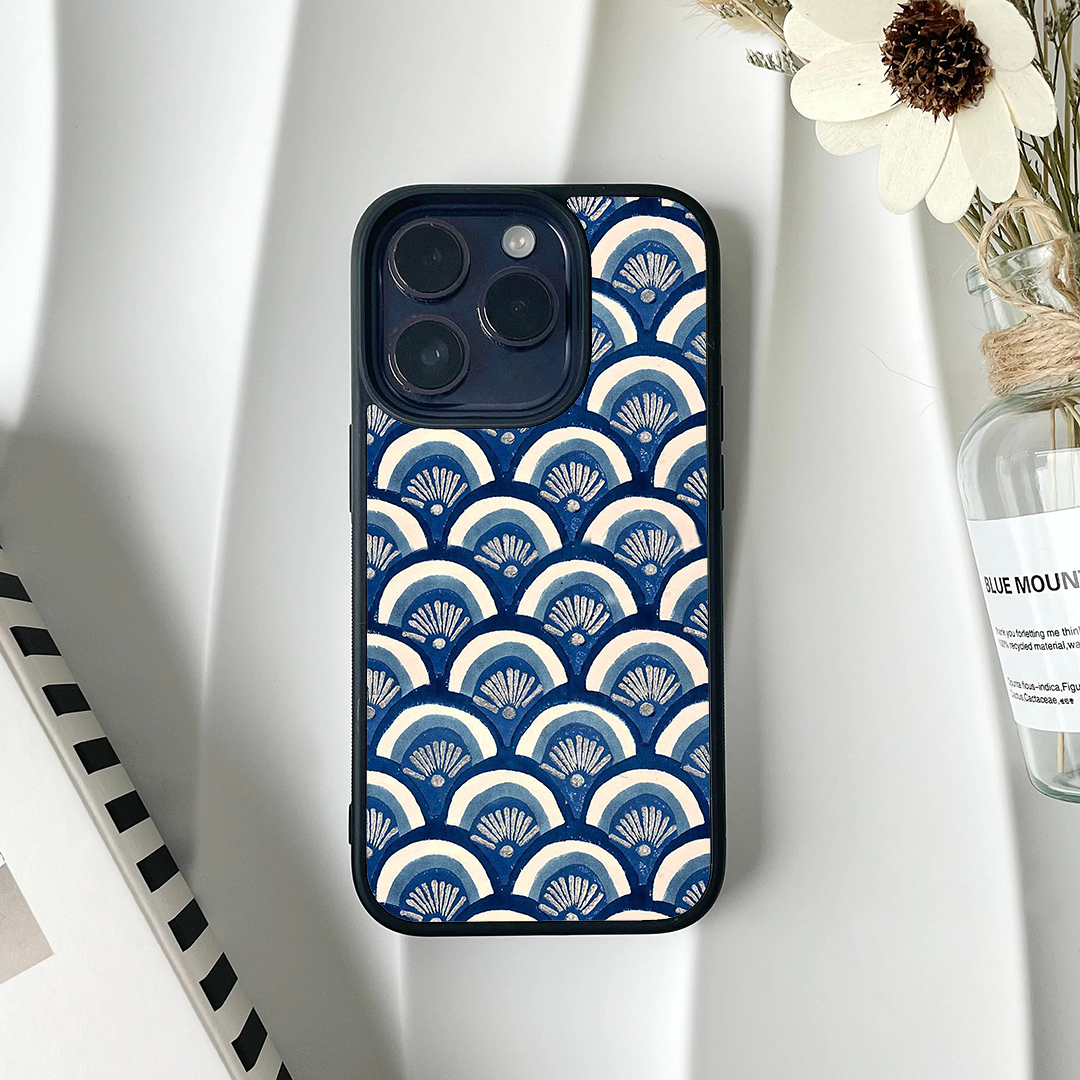 Cobalt Vogue Protective Glass Case