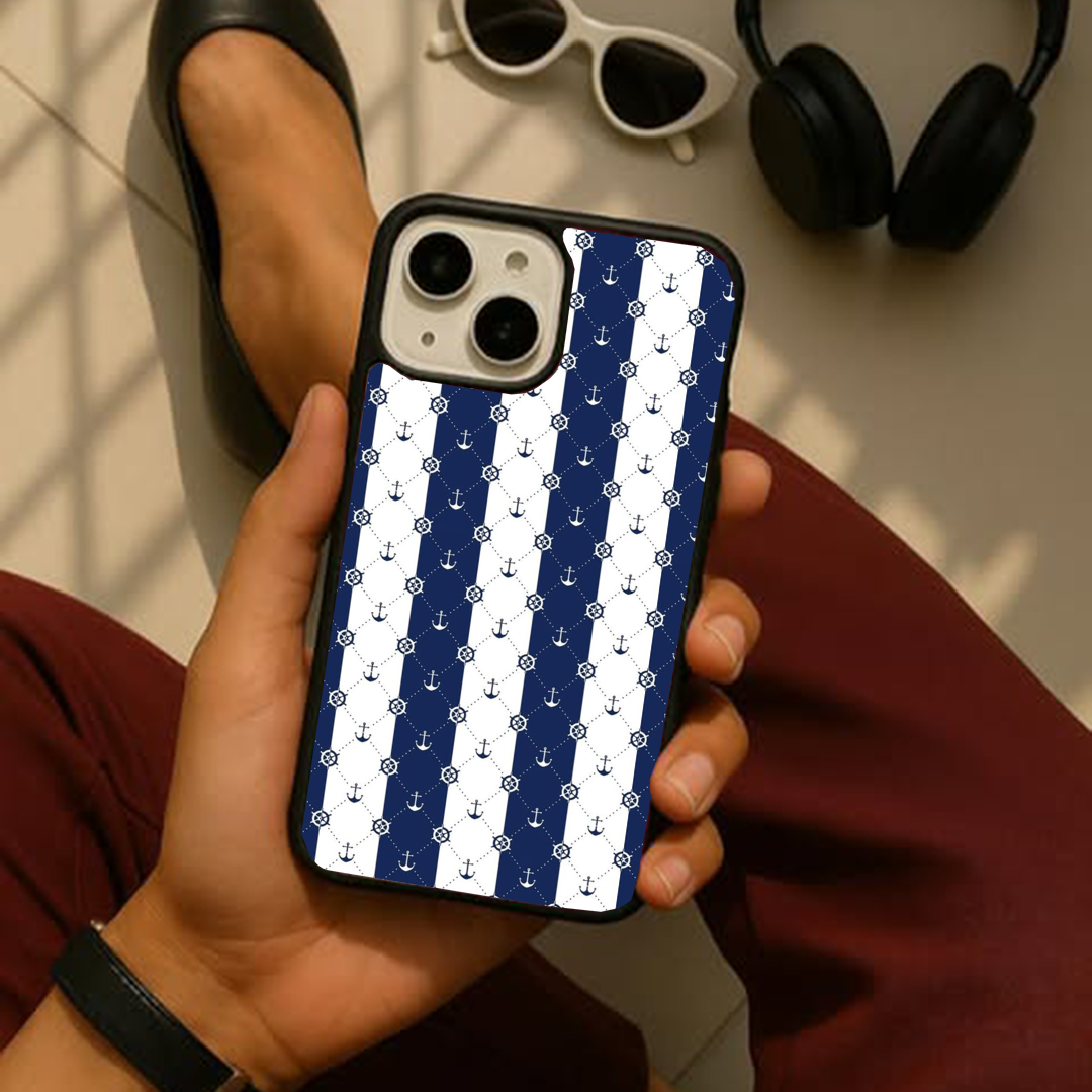 Blue Marble Protective Glass Case