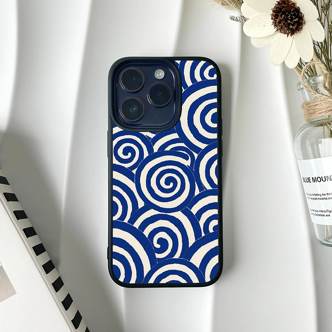 Couture Cobalt Protective Glass Case