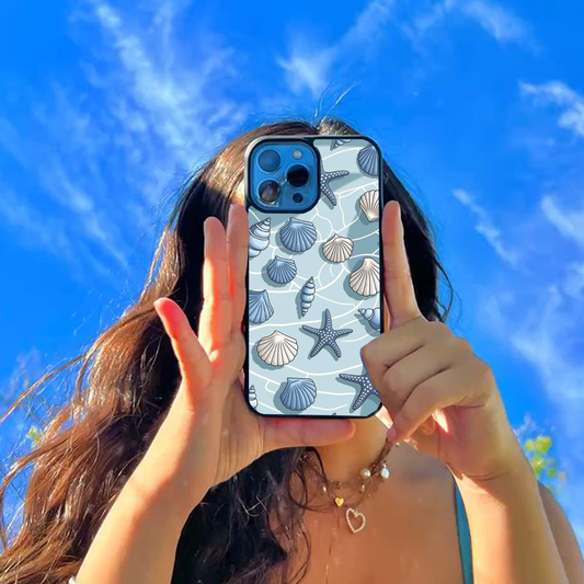 Deep Sea Shell Protective Glass Case