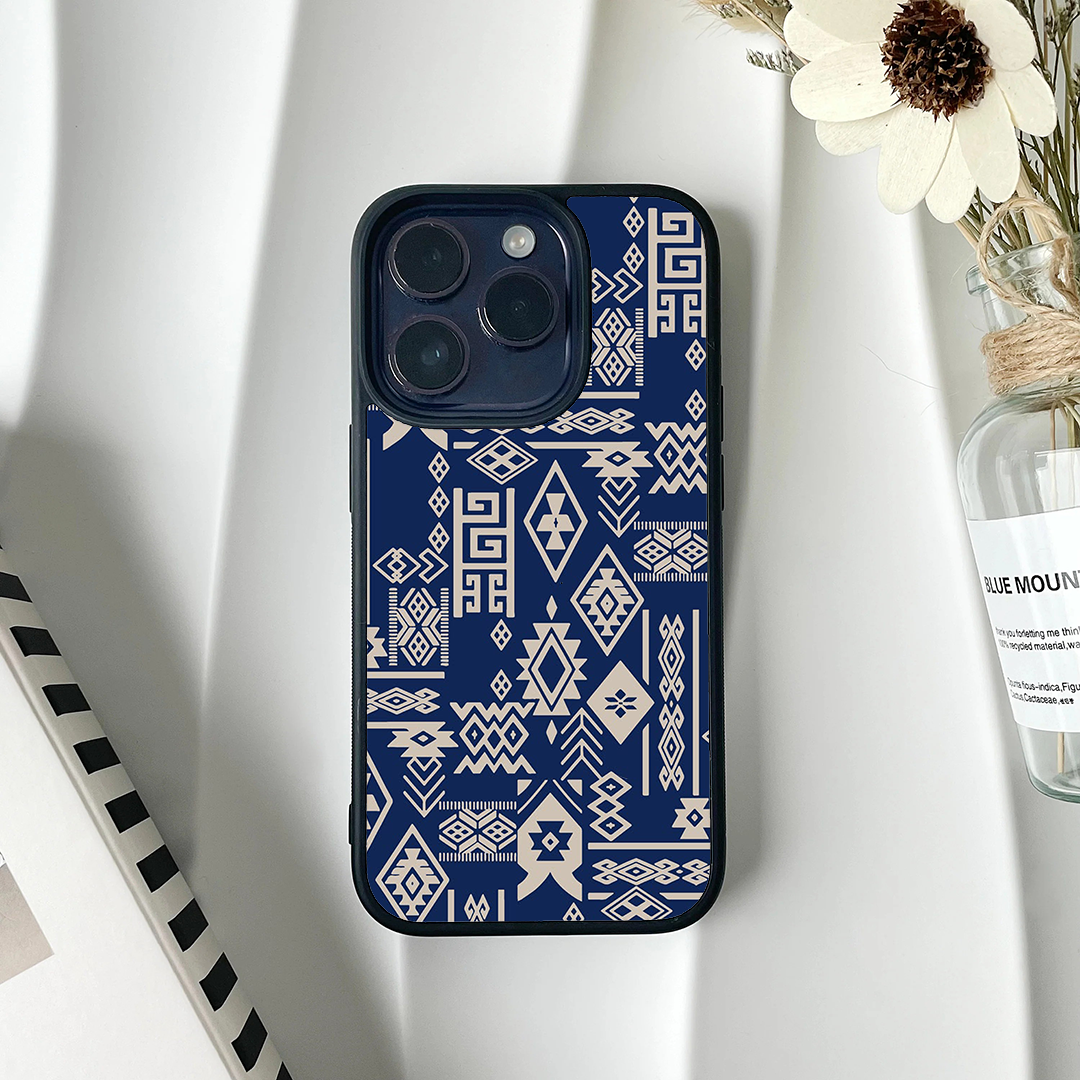 Blue Lagoon Shell Protective Glass Case