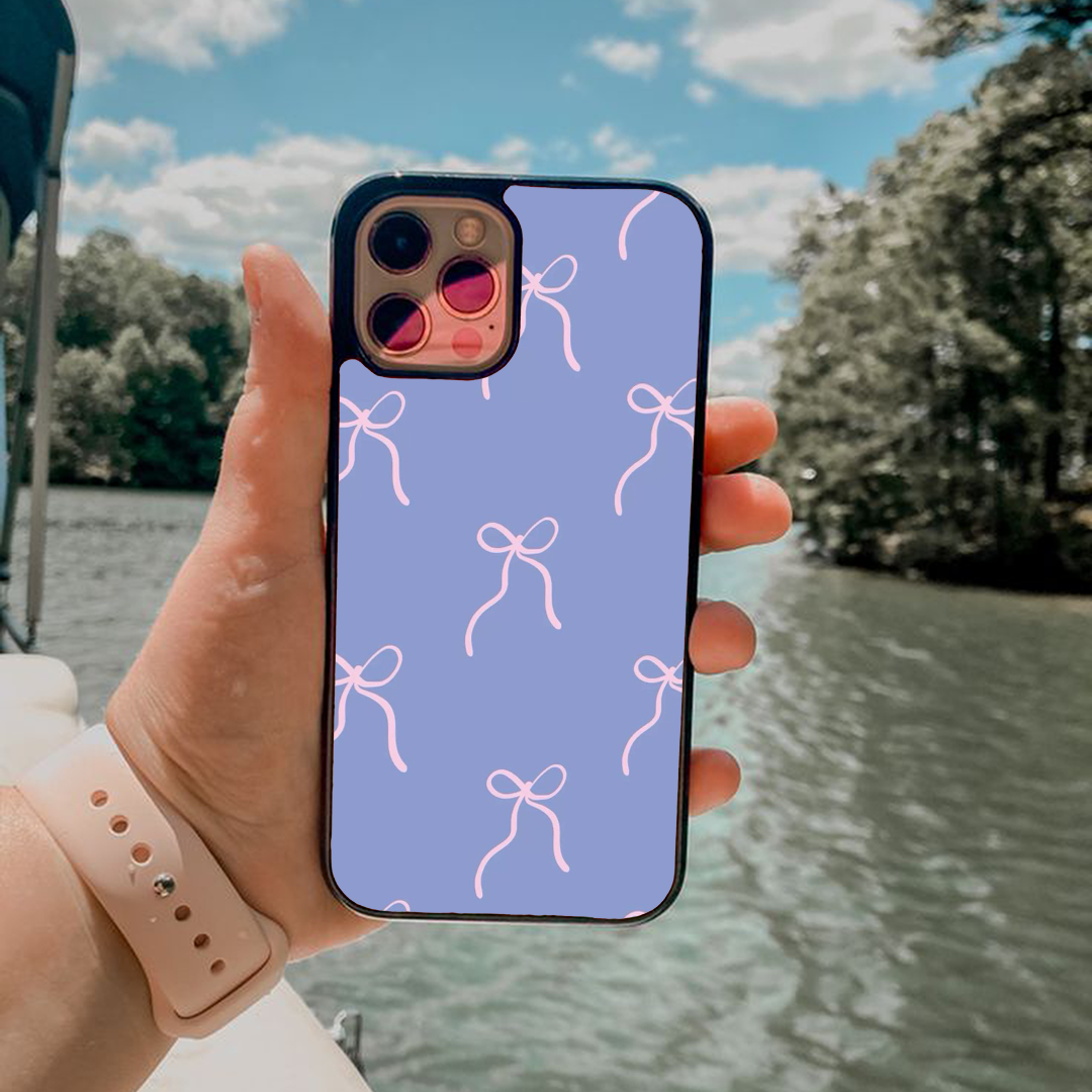 Coquette Bow Printed Protective Phone Case Back Cover