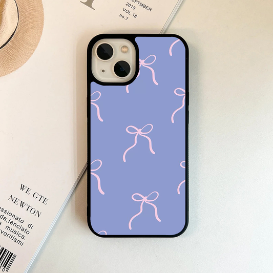 Coquette Bow Printed Protective Phone Case Back Cover